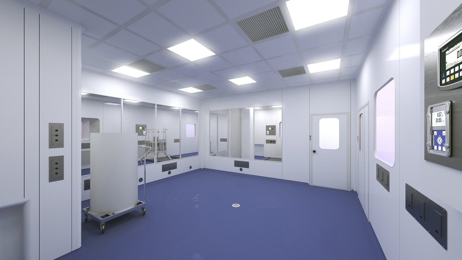 Progettazione integrata camera bianca